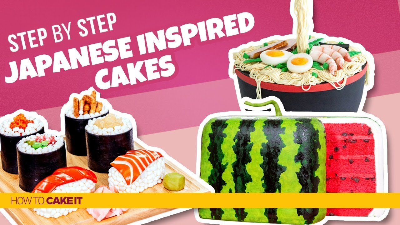 3 JAPANESE Inspired Cakes! | Compilation | How To Cake It