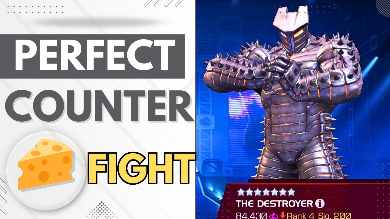 Colesium Destroyer Perfect Counter And Easy Fight | Mcoc