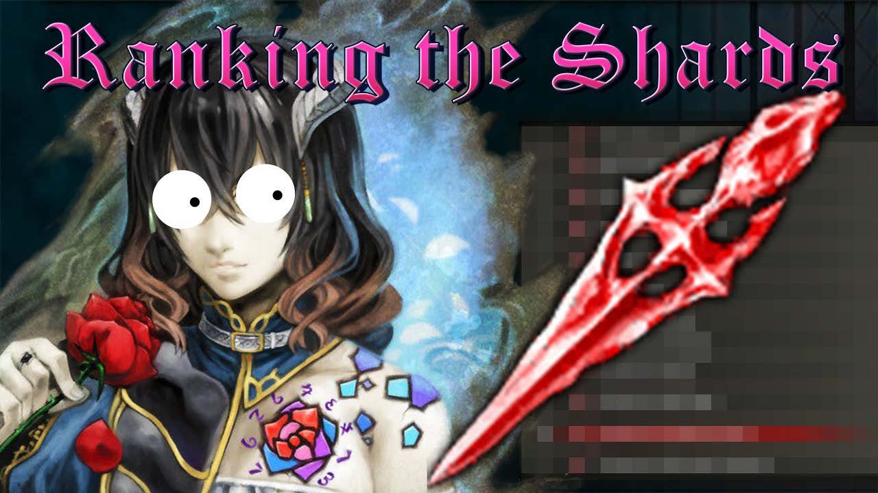 RANKING THE SHARDS in Bloodstained RotN: Conjure (Red) Shards