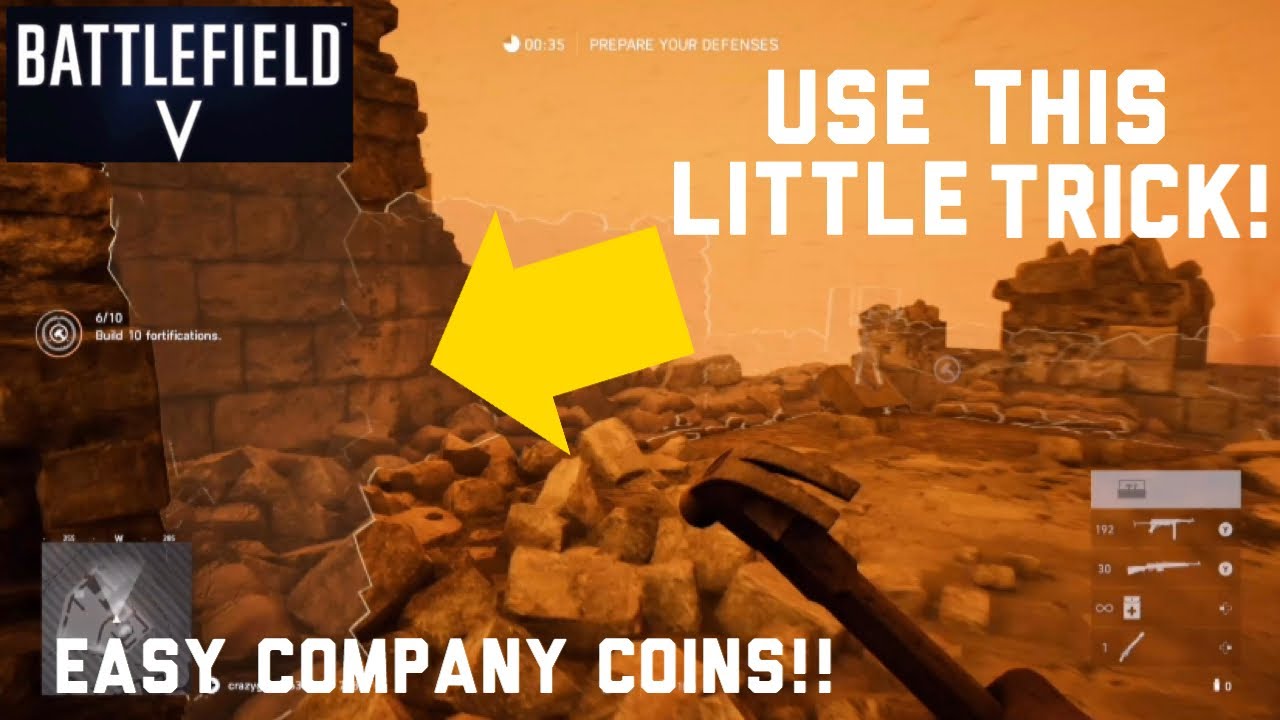 Battlefield V Combined Arms EASY WAY TO WIN on solo Hard, (HAMADA-Desert Declarations)