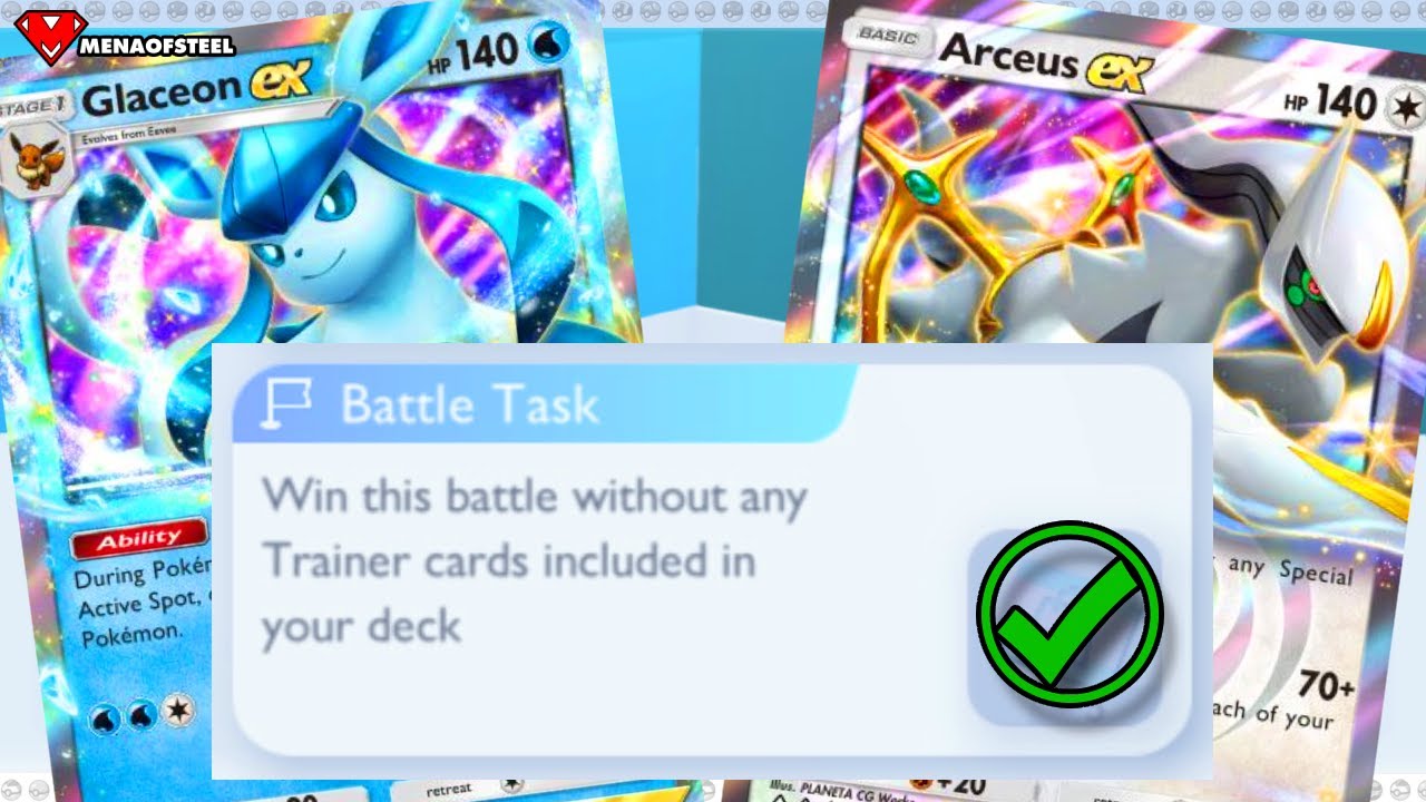 How to Beat Expert Solo Battles with NO TRAINER CARDS! - Pokemon TCG Pocket