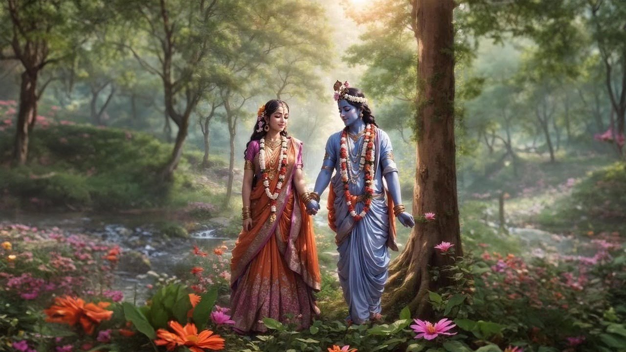 Radha & Krishna: The Divine Play of Twin Flames