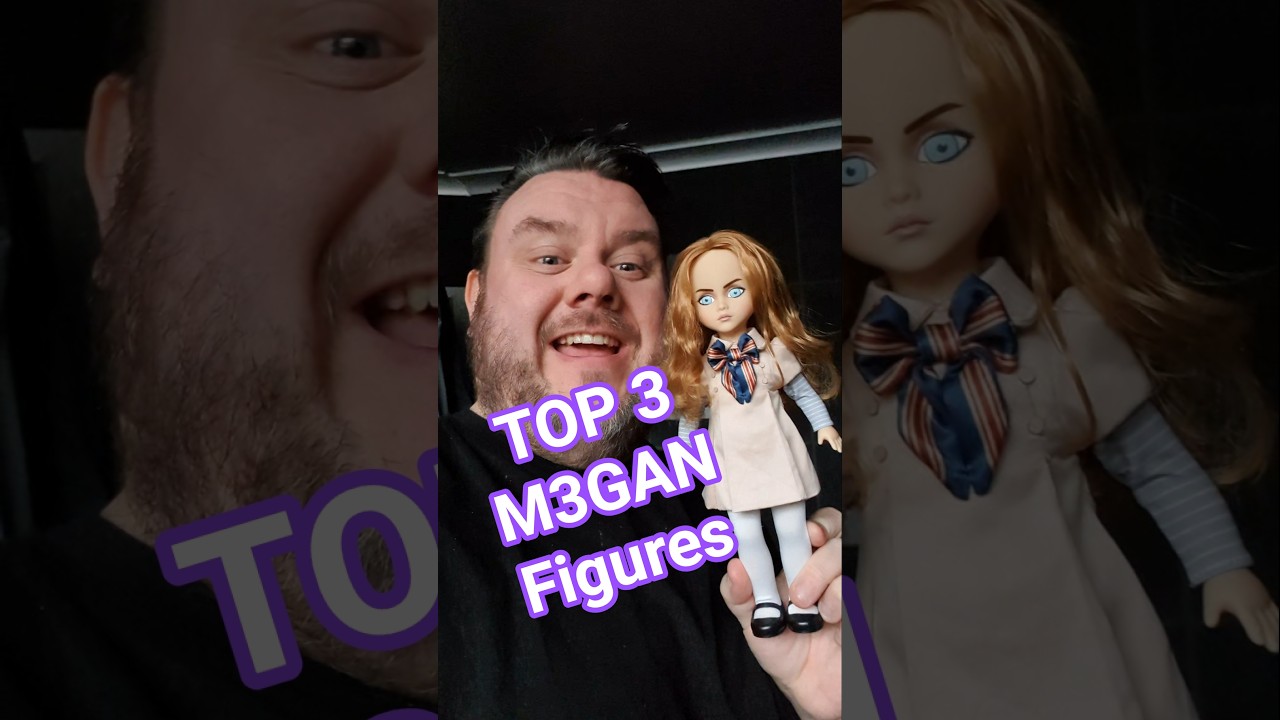 ТОП-3 фигурок M3GAN в моей коллекции ужасов!!