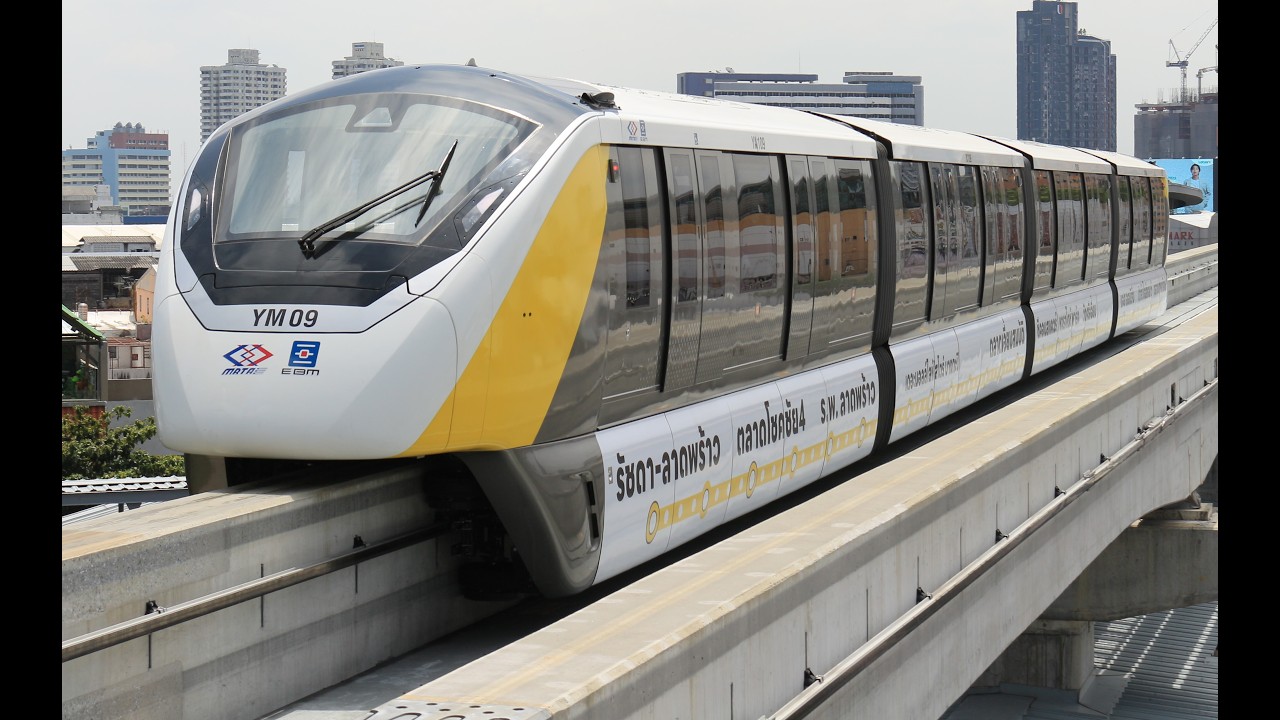 BTS Skytrainand and MRT Subway Bankok, Thailand