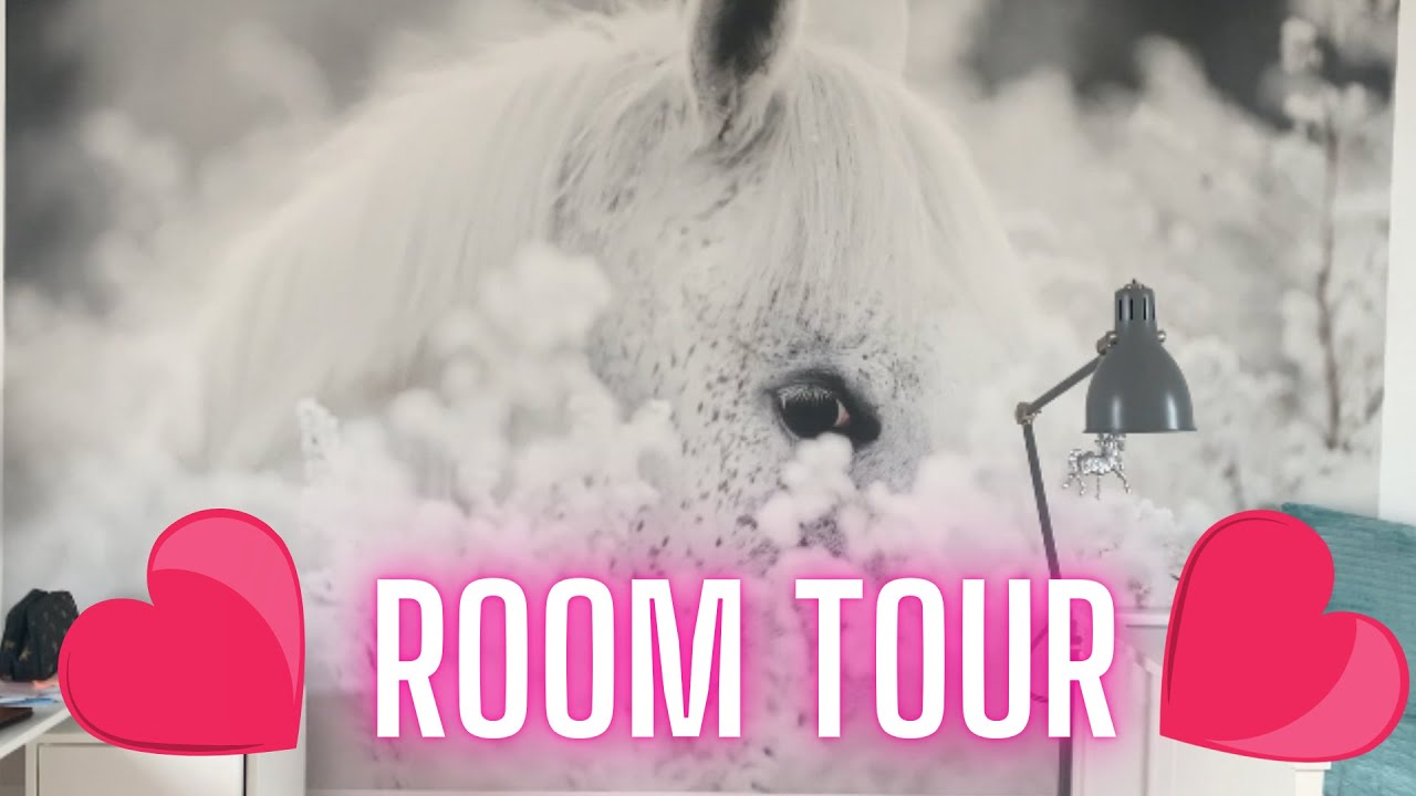 Room Tour || Mój nowy pokój w domu jednorodzinnym na wsi || 🏡 💕 🐎