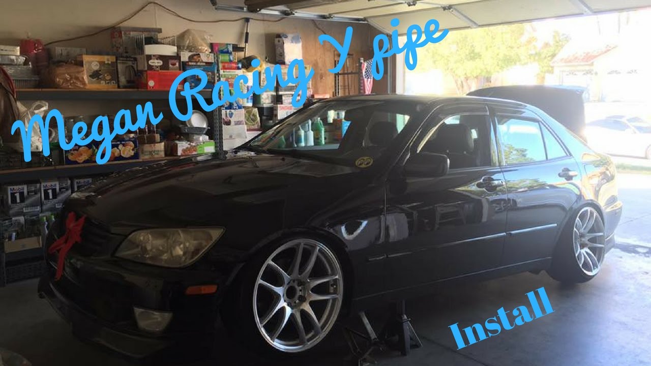 Lexus is300 y pipe install