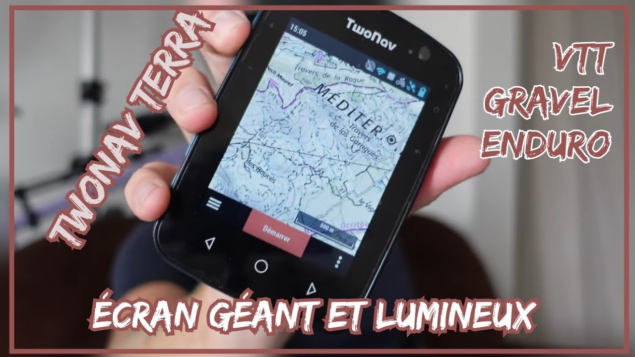 GPS Vélo avec écran GEANT! Le TwoNav Terra