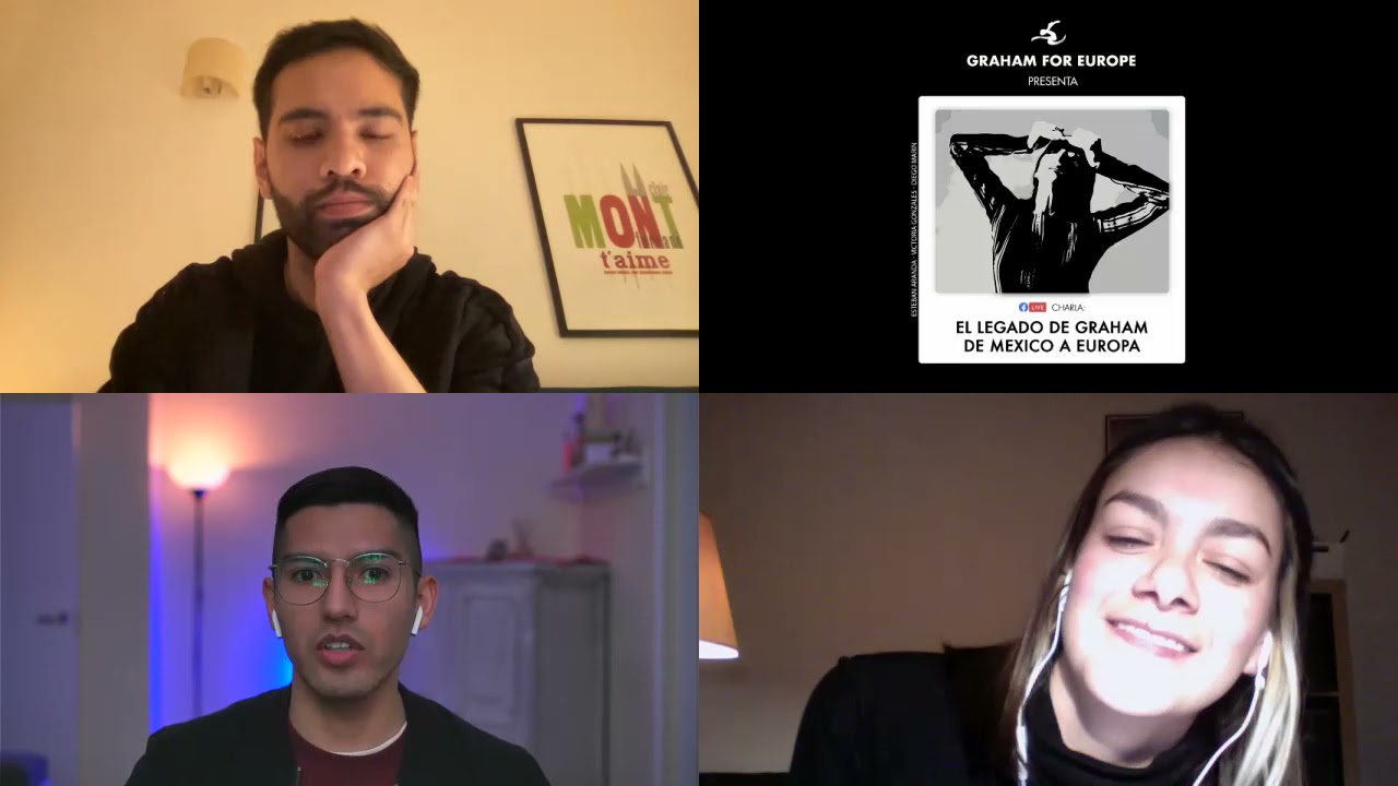 Charla Online sobre el legado de Graham, de México a Europa: 20 de Noviembre de 2021.