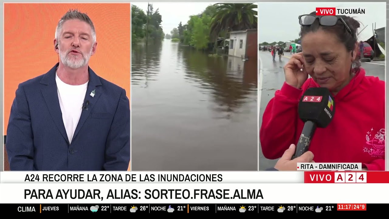 📢 INUNDACIONES EN TUCUMÁN: ENTRE LA SOLIDARIDAD DE LA GENTE Y LA AUSENCIA DEL GOBERNADOR