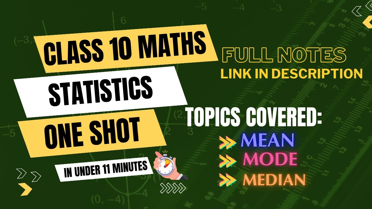 Class 10 CBSE Maths| Statistics| #class10maths #boardexampreparation #cbse2025 #mathstips