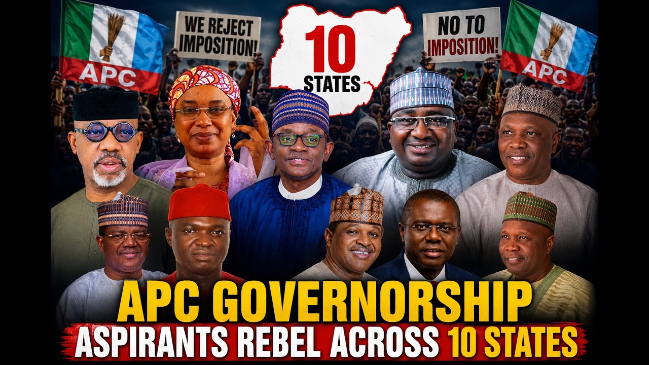 &ldquo;NO CONSENSUS!&rdquo; &mdash; APC Governorship Aspirants Rebel Across 10 States