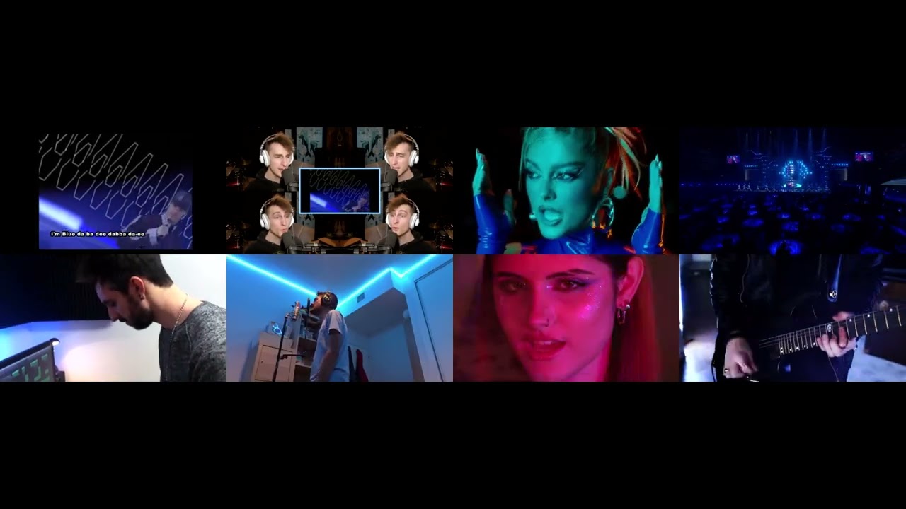 I'm Blue X I'm Good but it's a Mashup of 8 versions