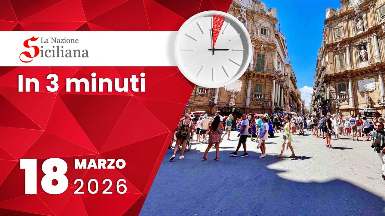 “IN TRE MINUTI” NOTIZIARIO DEL 18 marzo 2026