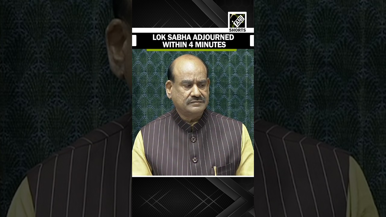 Lok Sabha adjourned within 4 minutes as Oppn insists on HM Amit Shah&rsquo;s statement