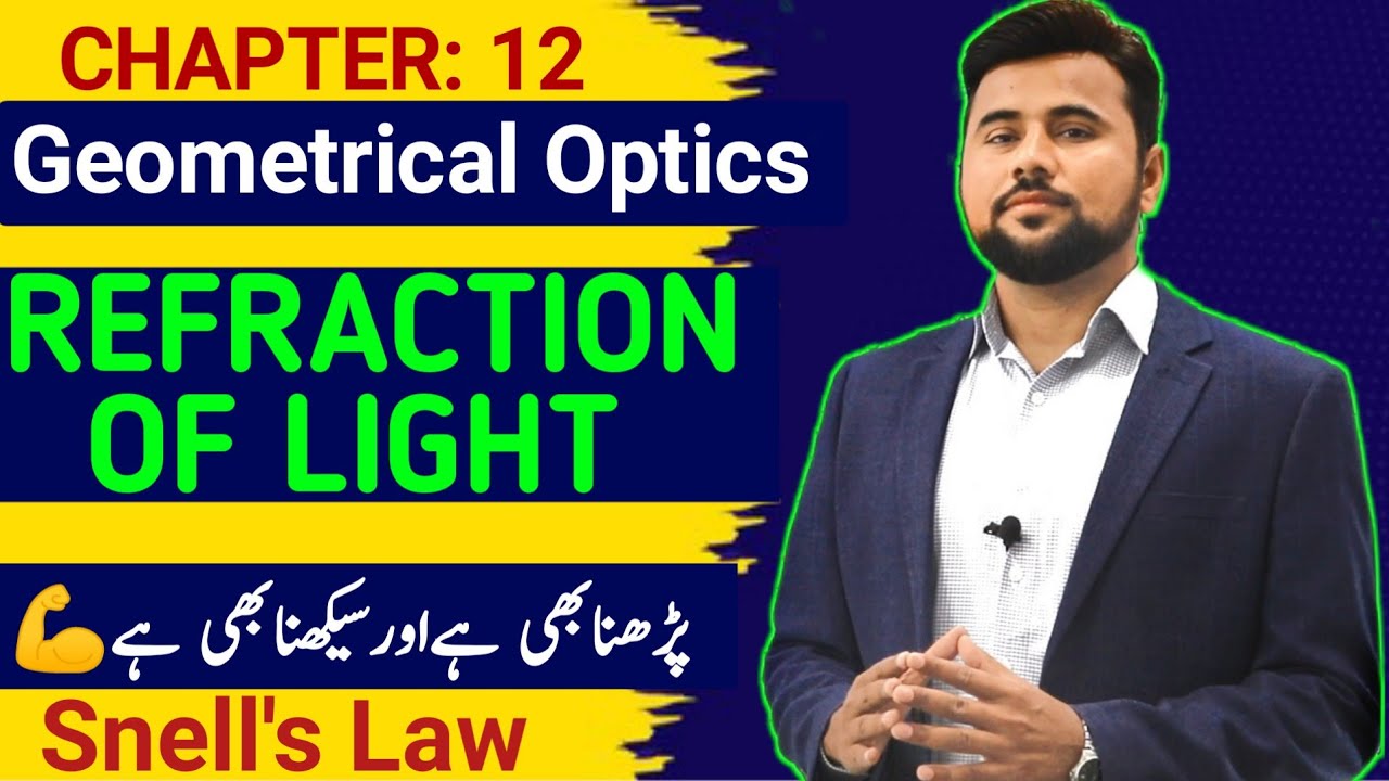 Refraction of light🔥| Class 10th Physics❤️| Topic 12.4 Refraction of light
