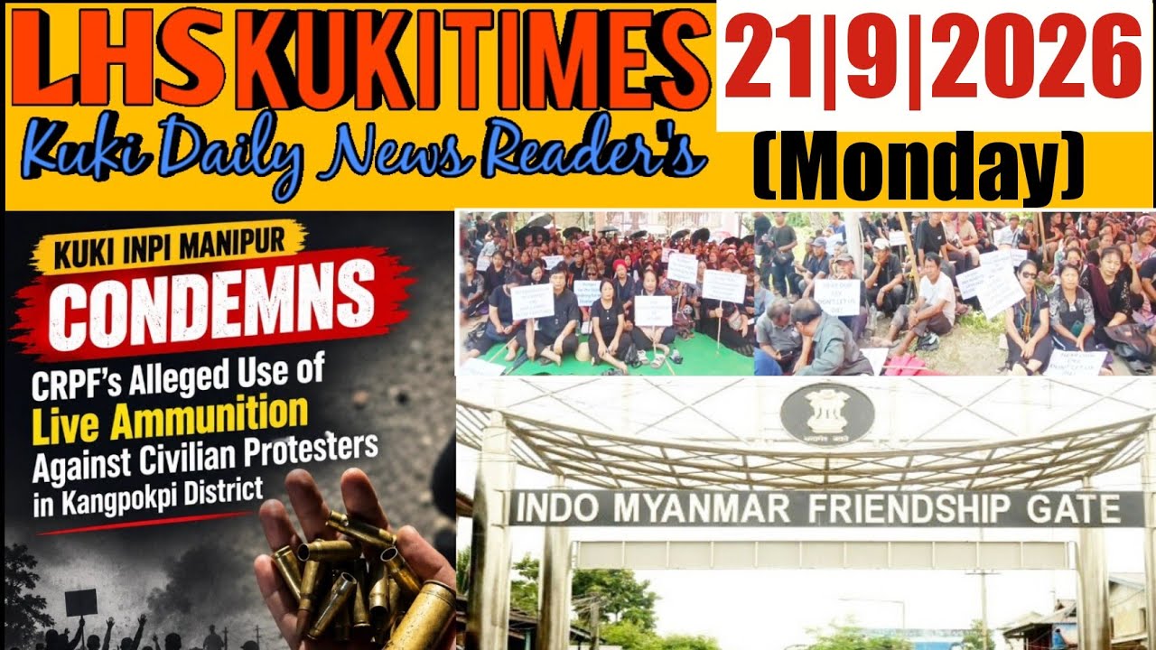 21 September 2026|KUKI DAILY NEWS READER'S/LHSKUKITIMESNEWS