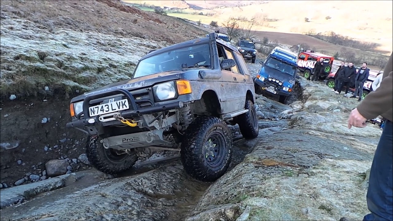 Part 1- Green laning Weekend in the  Lake District Land Rover Discovery