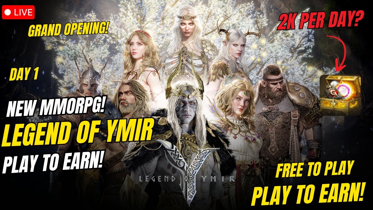 Legend Of Ymir | New MMORPG! , Day 1! ( Tagalog )