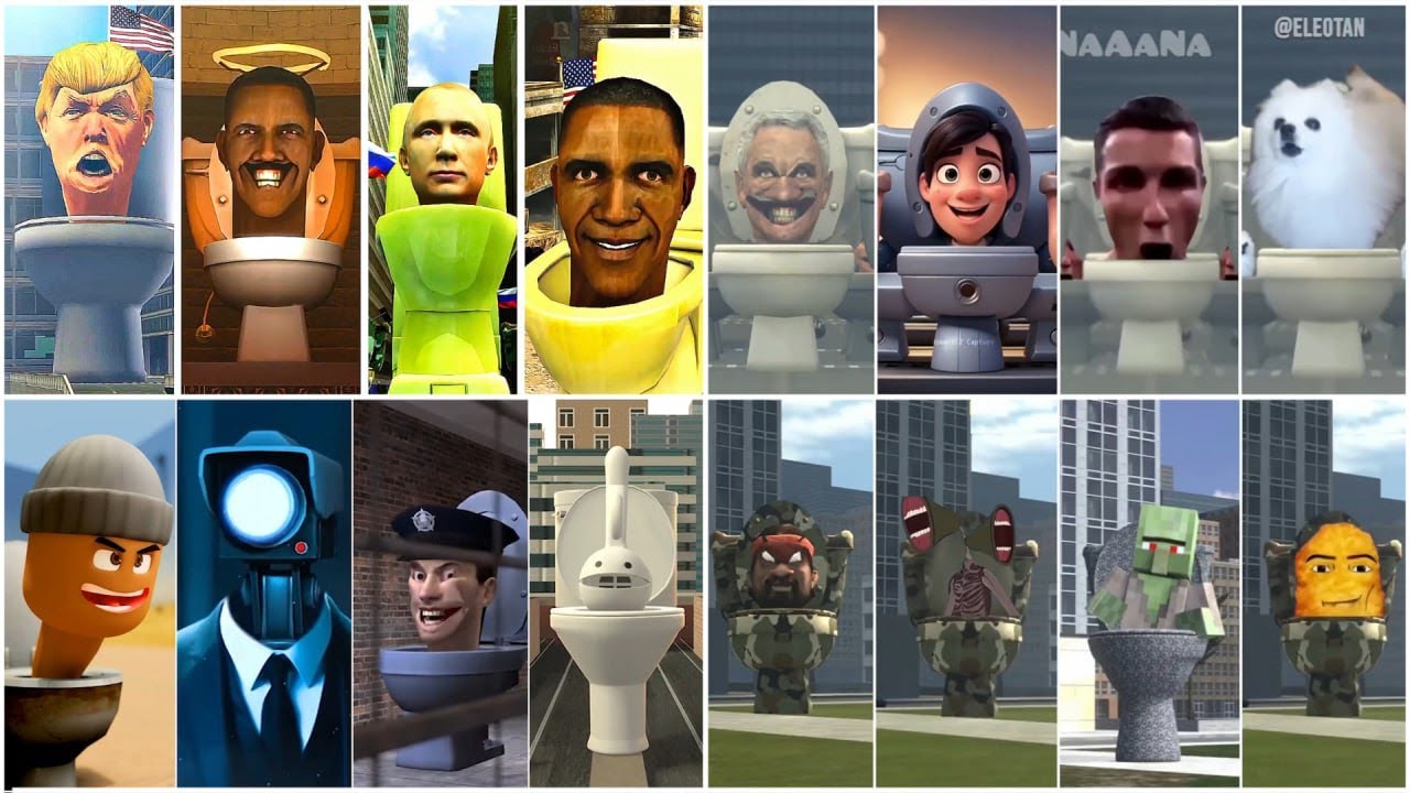 SKIBIDI TOILET MEGA BATTLE 🚽🔥