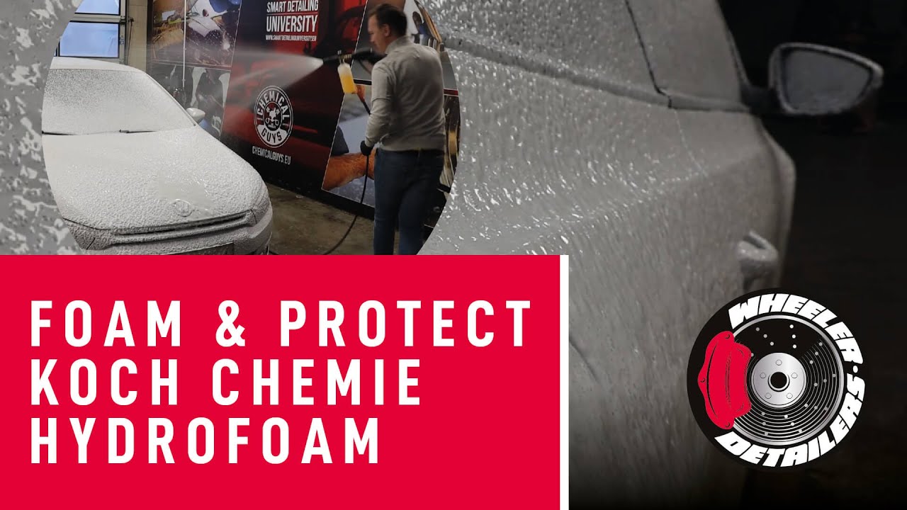 CARCARE24.EU | FOAM & PROTECT | KOCH CHEMIE S0.03 HYDRO FOAM | VW SCIROCCO | WHITE