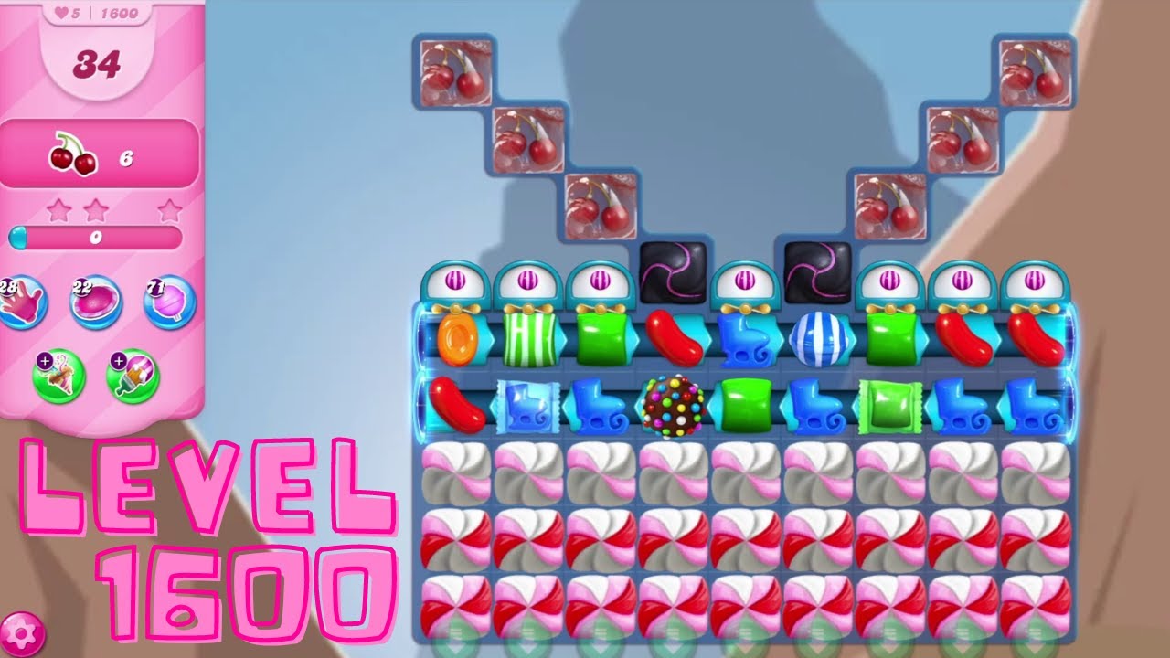 CANDY CRUSH 1600 | LEVEL 1600 | CANDY CRUSH SAGA | Candy Crush ASMR