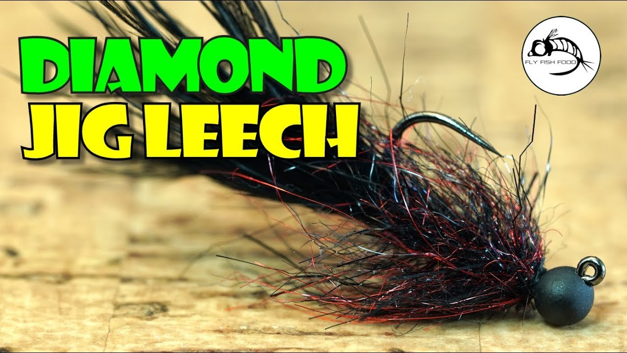 This Fly Catches Fish Everywhere We Go! | Diamond Jig Leech | Fly Tying Tutorial!