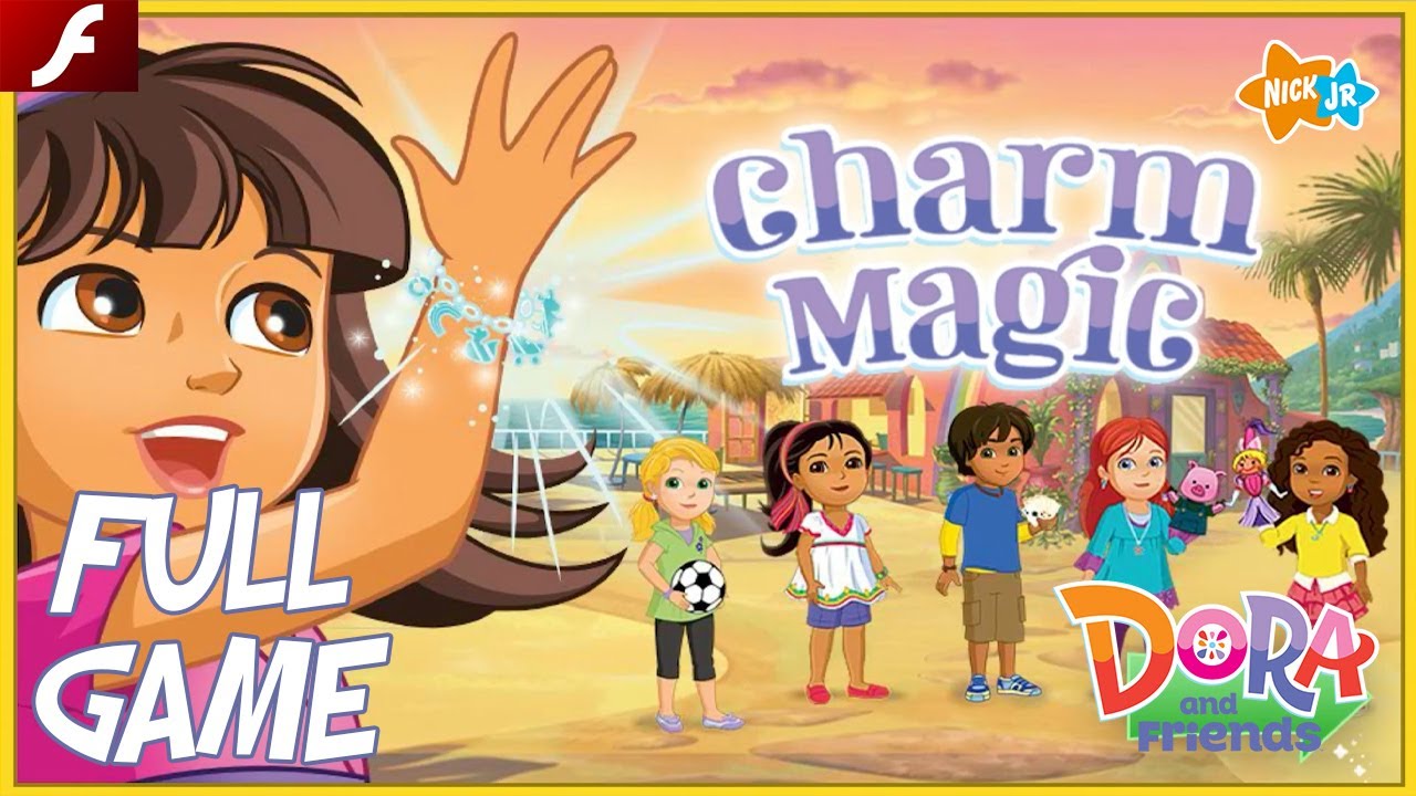 Dora and Friends™: Charm Magic (Flash) - Full Game HD Walkthrough - No Commentary