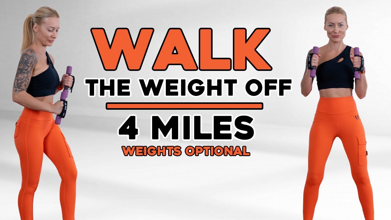 🔥4 MILE FAST WALK At Home🔥 Fitness Videos🔥