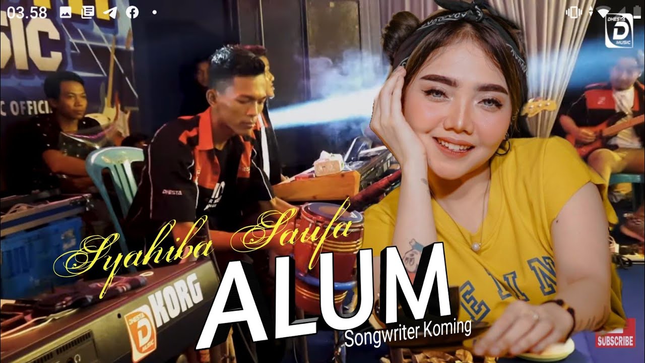 SYAHIBA SAUFA - ALUM (COVER) - FT ADER NEGRO  (Live Tapanrejo)