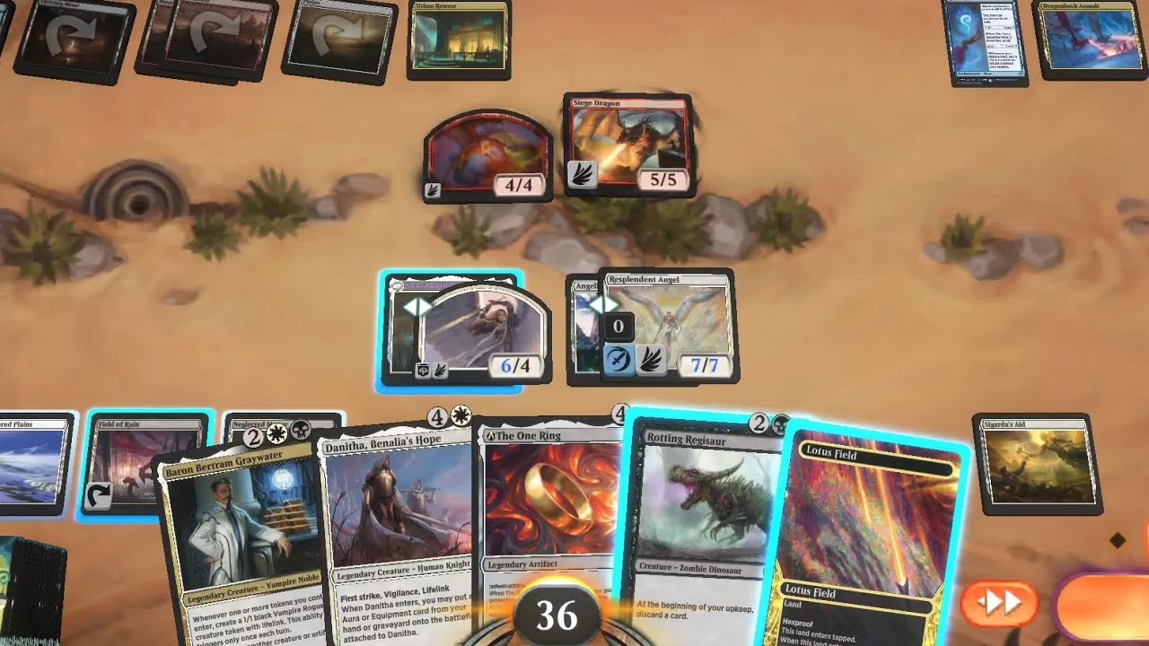 Ep897: CorrieaOrzhov token deck vs black/blue/red dragon deck. Platinum ranked Historic MTGA