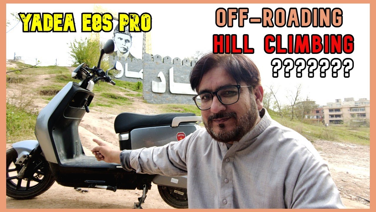 Metro E8S Pro | Testing off-roading & hill climbing capabilities | Yadea E8S Pro #electricscooter