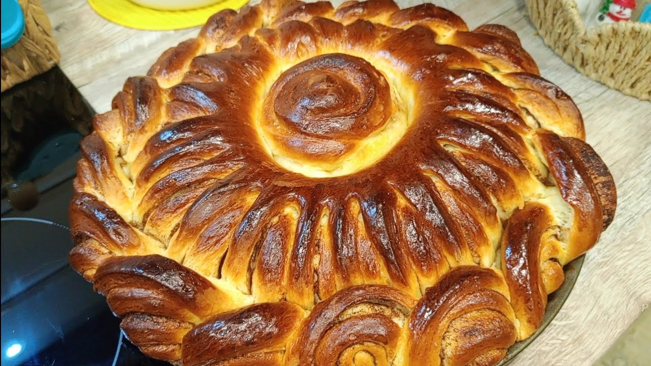 Рождественский пирог с корицей.🥧 Удивите ваших гостей вкусной и красивой выпечкой 😋