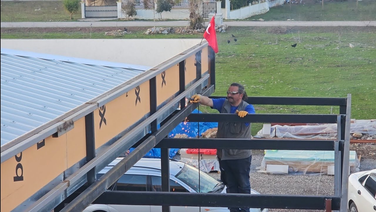 ÇELİK EV İNŞAATIMIZDAN VERİMLİ BİR GÜNDEN SELAMLAR