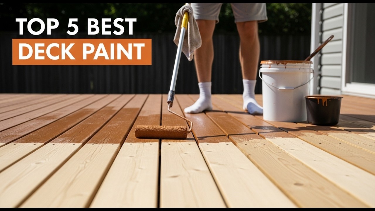 Top 5 Best Wood Deck Paint 2026 | Waterproof & Durable