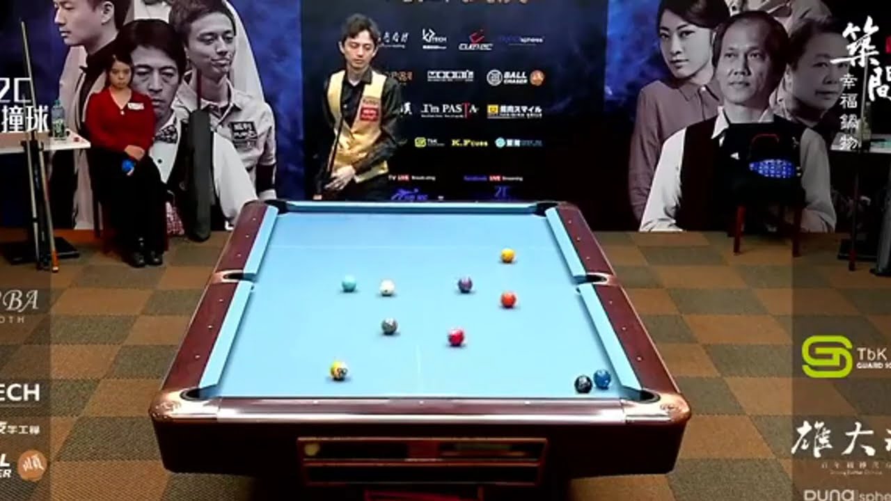 天王殺手 - 柯秉中 🆚 天才少女 - 陳佳樺 【築間撞球明星邀請賽 A組預賽第4場 勝部晉級】- 9號球.