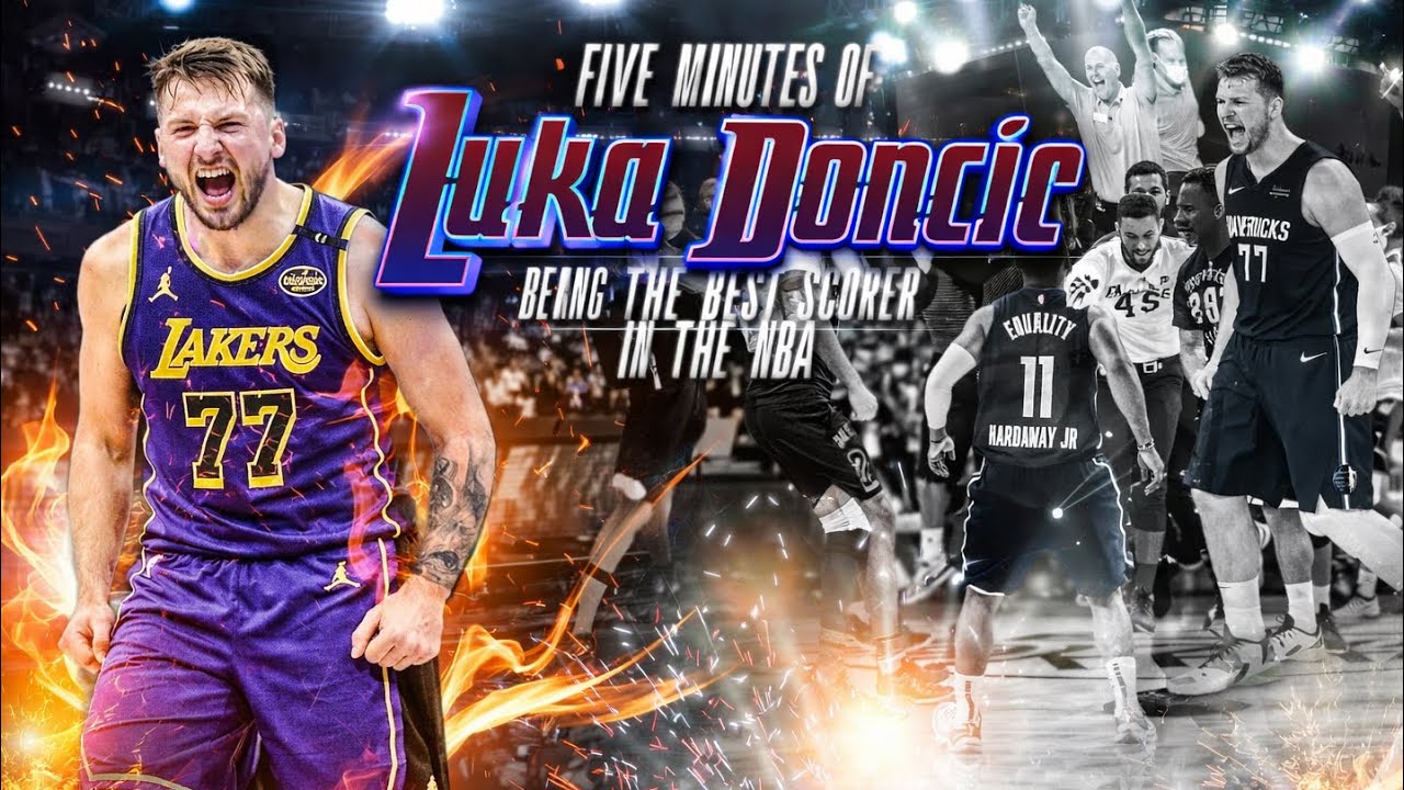 Five minutes of Luka Doncic being the best scorer in the NBA