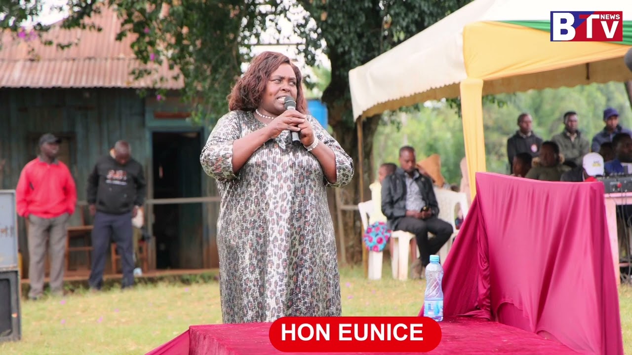 HON EUNICE PLEADS TO MANYATTA RESIDENTS. LISTEN TO WHAT SHE NEVER HESITATED TO SAY