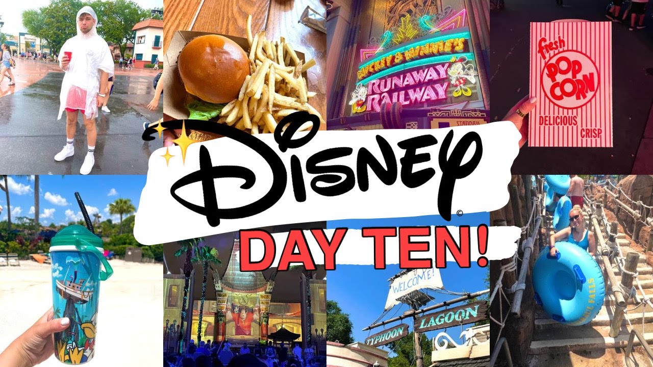 DAY 10 | DISNEY WORLD FLORIDA VLOG! Typhoon Lagoon & Hollywood Studios Nighttime Shows