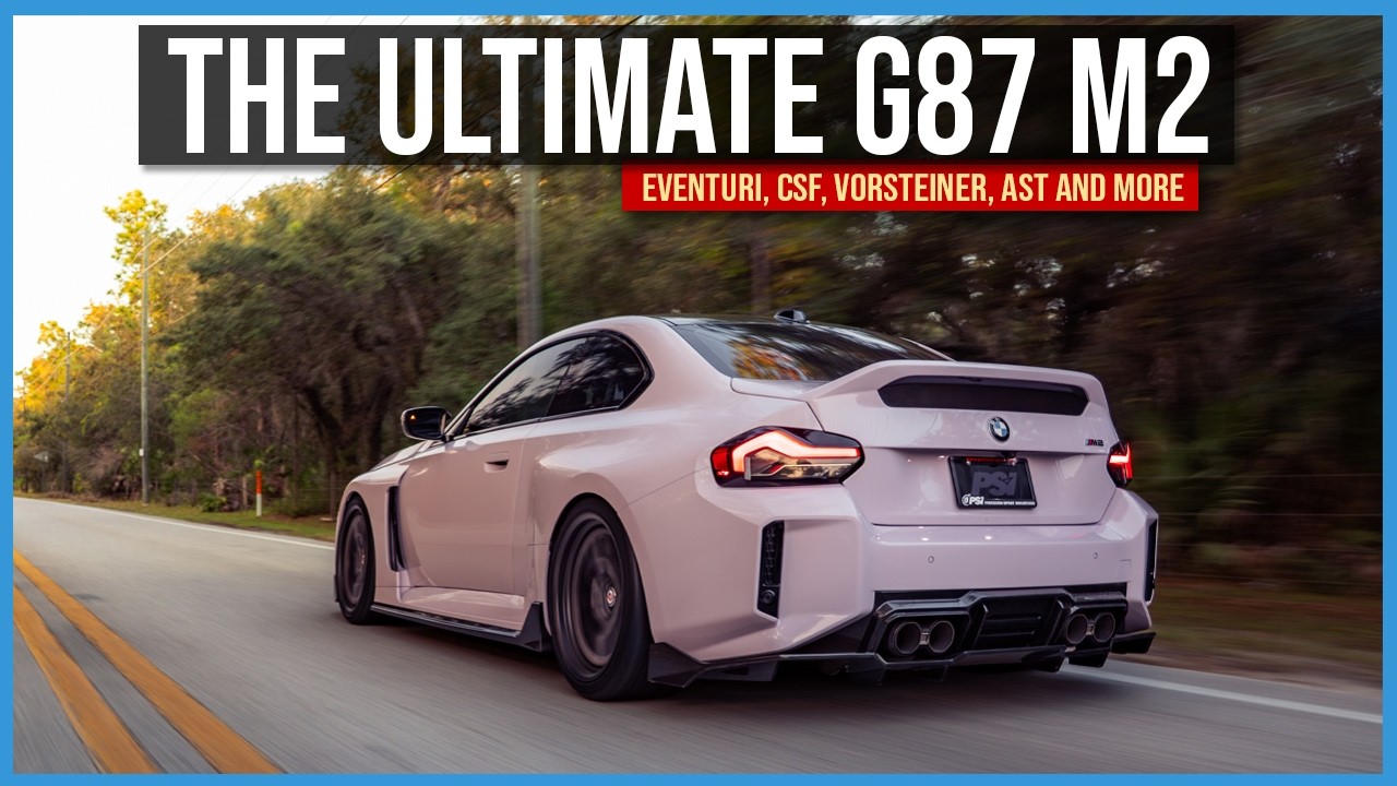 Финальная глава нашей сборки G87 M2: оснащена Vorsteiner, CSF, HRE, AST и многим другим!