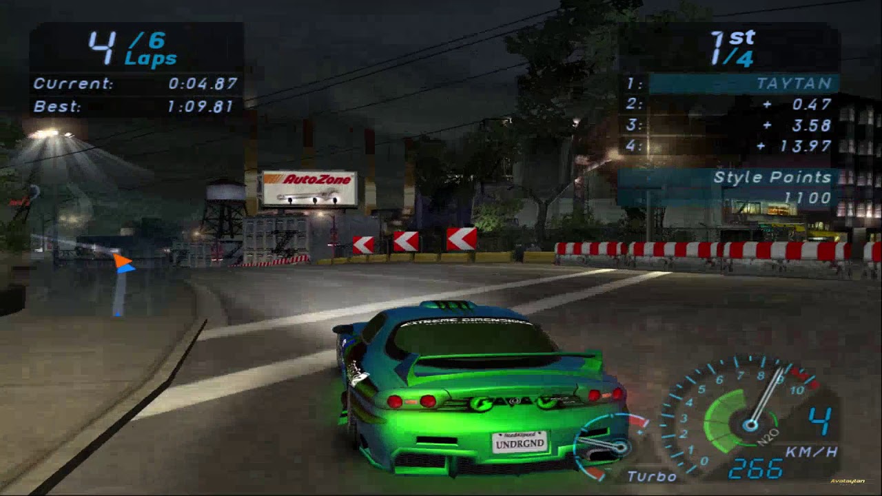Need For Speed - Underground - (Progress 95/111) - Gameplay - Campaign Walkthrough