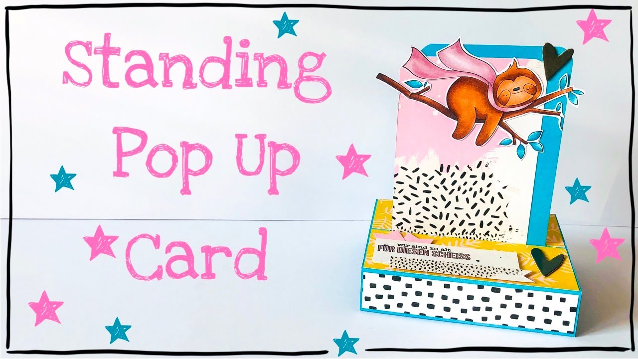 Standing Pop Up Card [tutorial | deutsch]