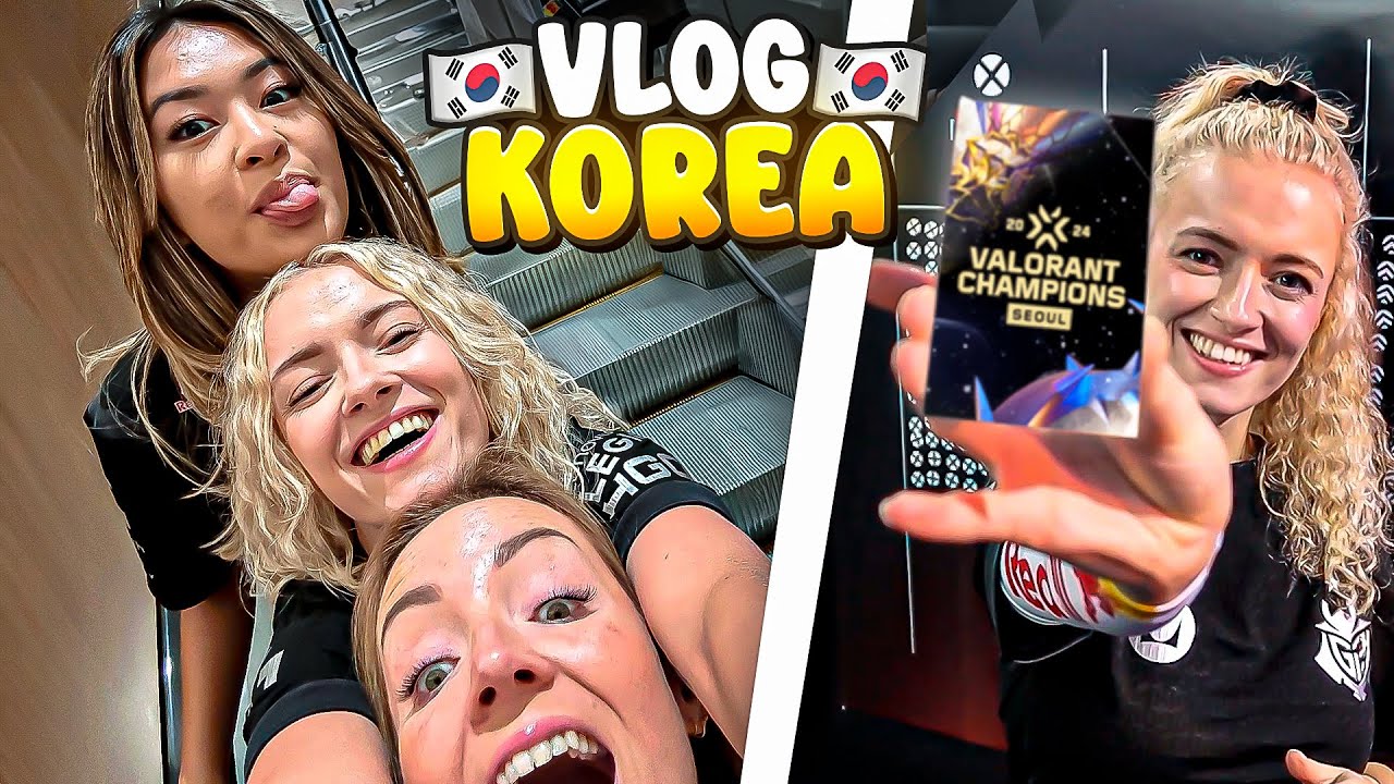 KOREA CHAMPIONS VLOG with G2 GOZEN TEAM