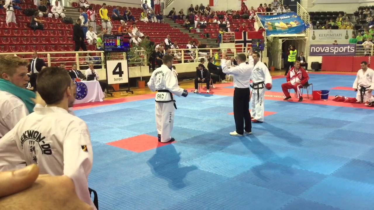 England vs Scotland team sparring ITF European championships 2016, Thessaloniki, Greece