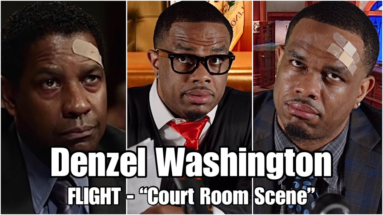 Flight (2012) “I’m Drunk Right Now Court Scene!” Denzel Washington @JudgeMathis & @LifeWithLambo