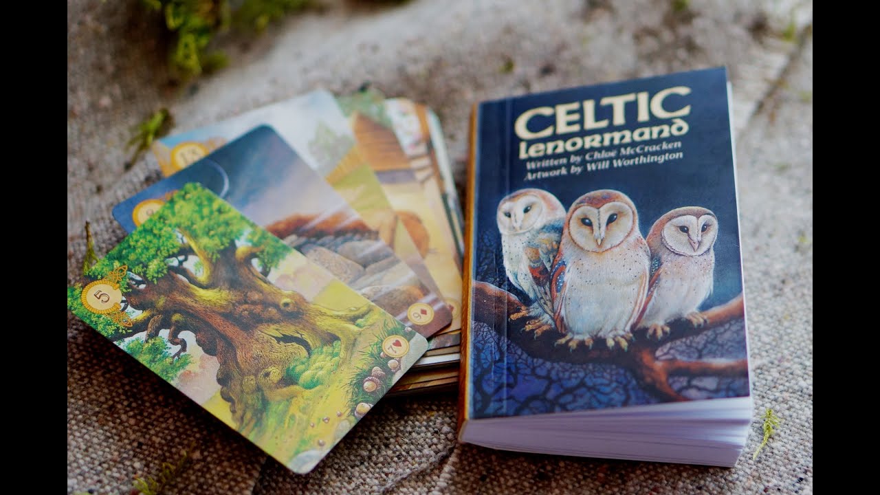 обзор КЕЛЬТСКОГО ОРАКУЛА ЛЕНОРМАН  (Celtic Lenormand)
