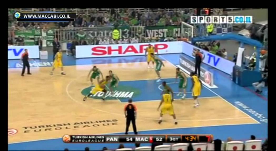 Euroleague Playoffs 2011/12, Game 2: Panathinaikos - Maccabi Tel Aviv 92:94