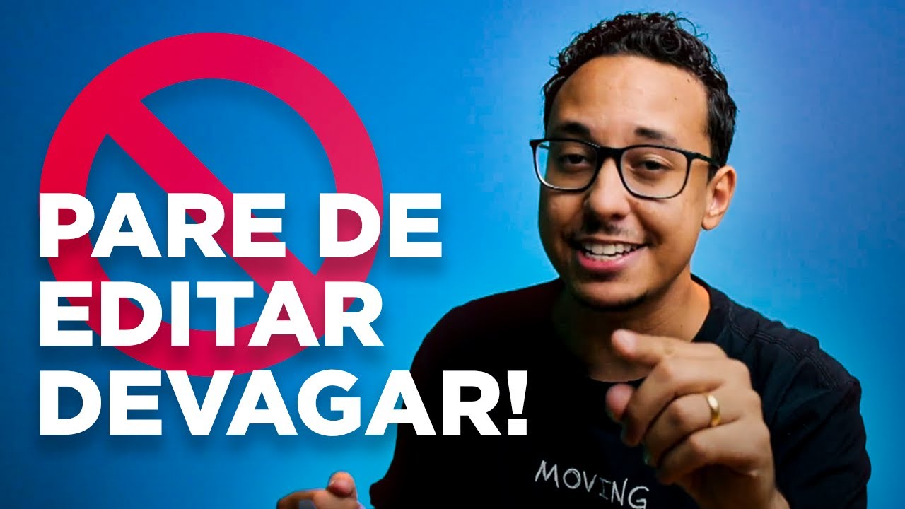 🚫 PARE DE EDITAR DEVAGAR! 🚫 - segredos pra editar mais r&aacute;pido no Premiere