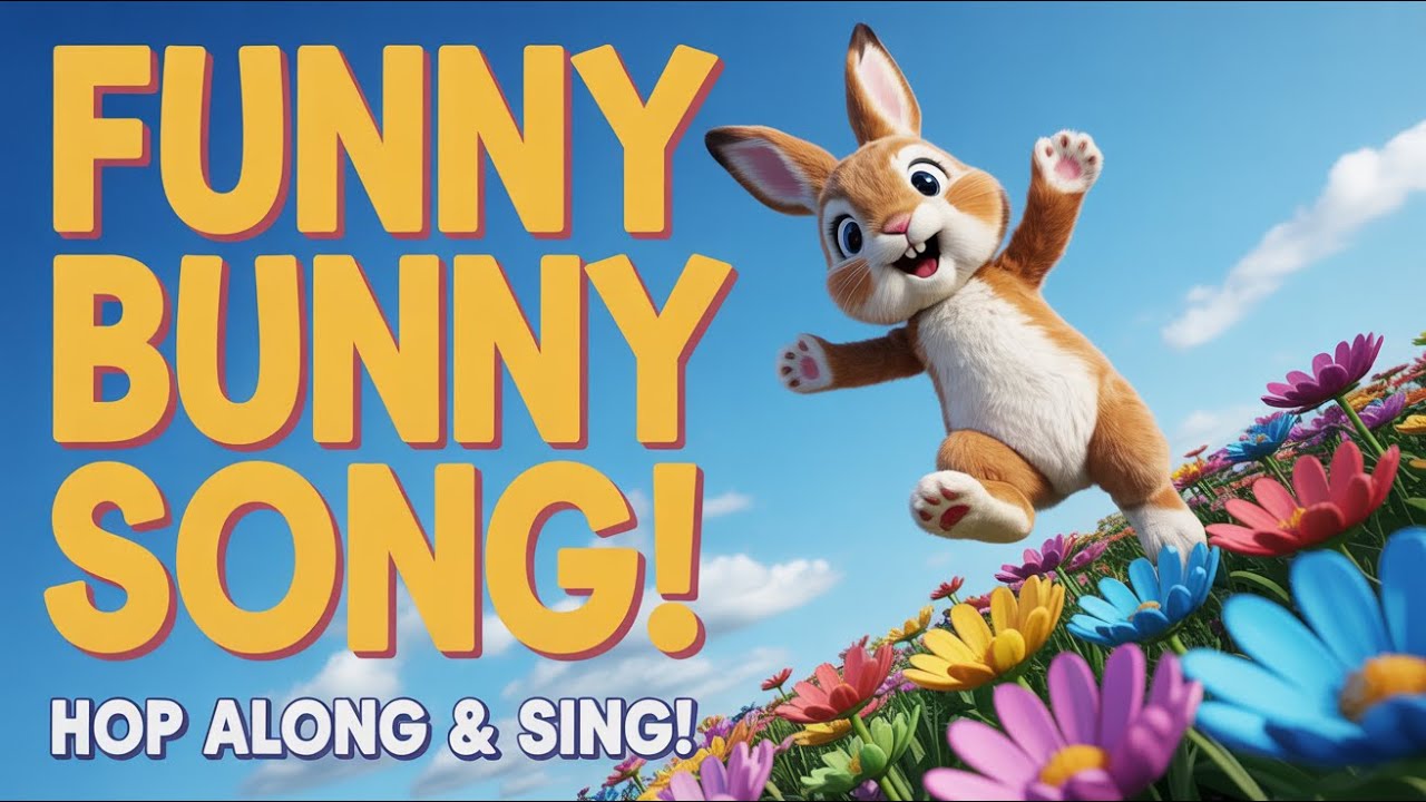 Bunny Adventure Song | Cute Rabbit Nursery Rhymes About Travel and Learning English for Kids