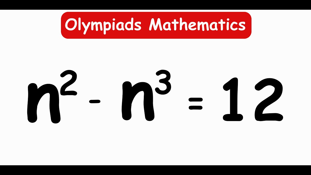 GERMANY OLYMPIADS || How to Solve for n?