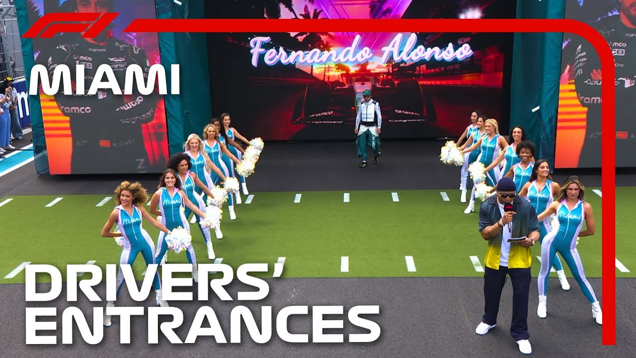 Every Driver's Miami Entrance! | 2023 Miami Grand Prix